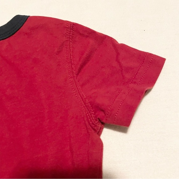 Roots Baby Red Canada Tshirt 6-12 Months Shirt - Picture 11 of 16